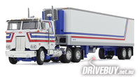 DCP by First Gear Bicentennial Patriot Peterbilt Model 352 Truck w/ 40' Vintage Reefer 1/64