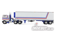 DCP by First Gear Bicentennial Patriot Peterbilt Model 352 Truck w/ 40' Vintage Reefer 1/64