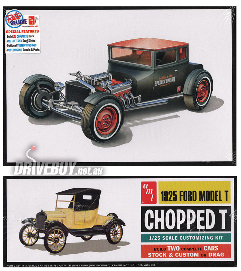 AMT 1925 Ford Chopped T Model Kit 1/25| DriveBuy