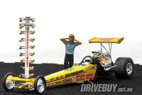 Atlantis Don The Snake Prudhomme Rear Engine Dragster Model Kit 1/24