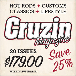 Cruzin Magazine Subscribe or Renew (Australia) 2 Years / 20 Issues