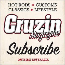Cruzin Magazine Subscribe or Renew for 1 Year (Outside Australia)