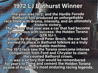 
              DDA 1972 Holden LJ Torana Peter Brock HDT Bathurst Winner #28C 1/24
            