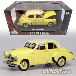 DDA 1953 FJ Holden Sedan in Yellow 1/24