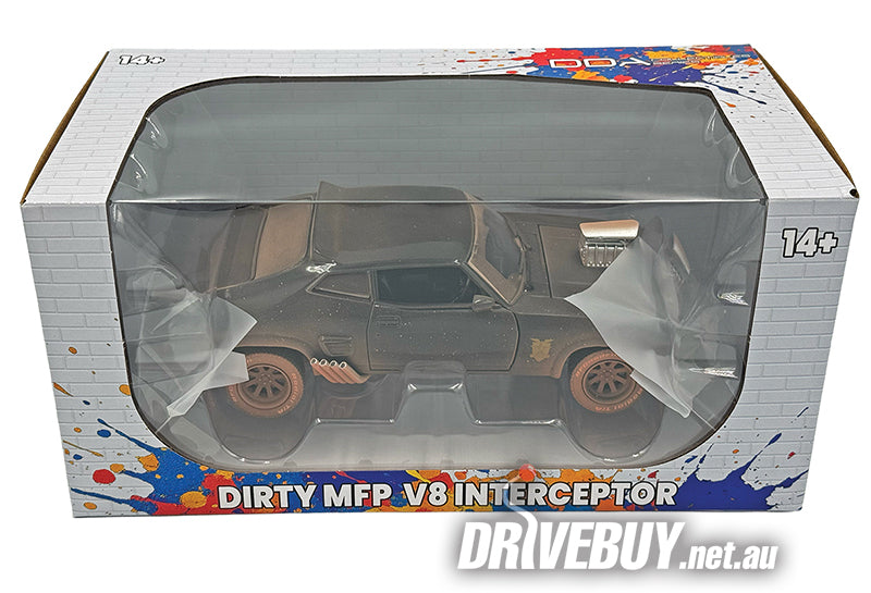 1973 Ford XB Falcon Mad Max MFP Interceptor (Muddy) 1/24 – DDA