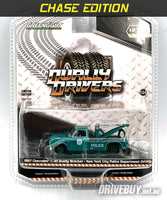 Greenlight **CHASE** NYPD Police 1967 Chevy C30 Dually Tow Truck 1/64