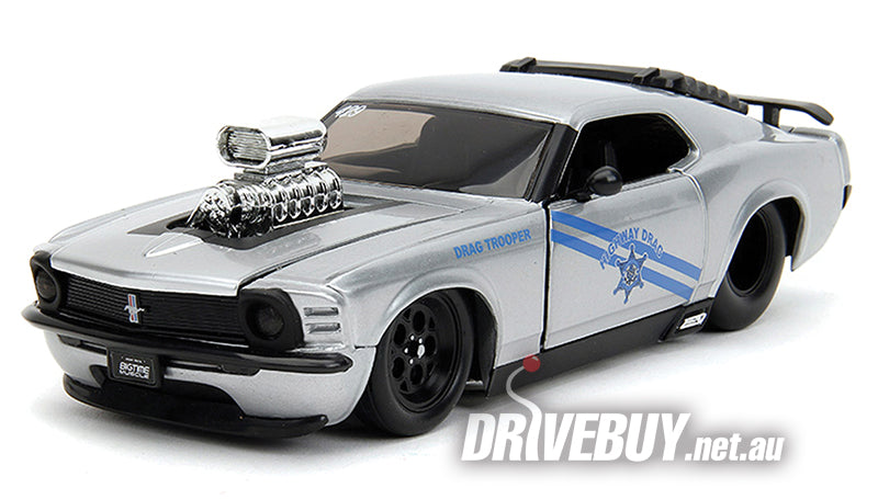 Jada Big Time Muscle 1970 Ford Mustang Boss 429 Highway Drag 1/24