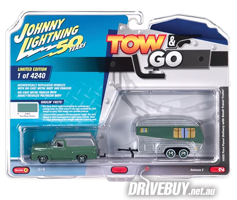 ミニカーMac Tonight Ford Dually&Trailer 1/64 1:64 Hitch & Tow 2018