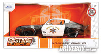 Jada Big Time Muscle 1979 Z28 Chevy Camaro Police Car 1/24