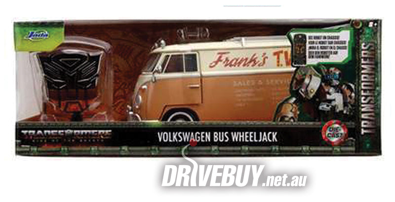 JADA HOLLYWOOD RIDES VOLKSWAGEN BUS WHEELJACK TRANSFORMERS 1