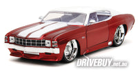 
              Jada Big Time Muscle 1971 Chevrolet Chevelle SS in Red & White 1/24
            