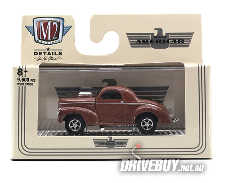 M2 Machines 1941 Willys Coupe Gasser 1/64| DriveBuy