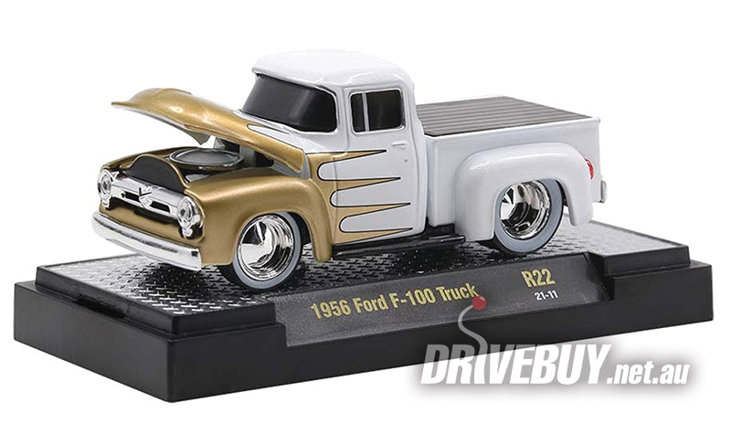 M2マシーン 1956 フォード F-100 - シェル・ウェザード M2 Machines 1:24 1956 Ford F-100 Shell - Weathered/Rusted