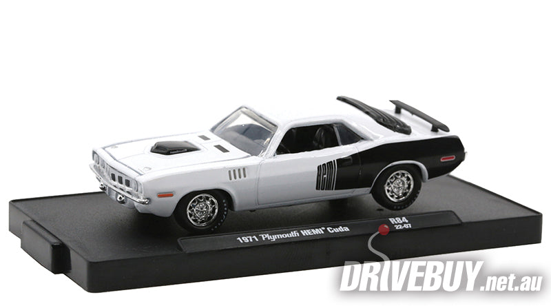 M2 MACHINES 1971 PLYMOUTH CUDA 340 1/24 DIECAST PLUM CRAZY PURPLE 40300 123 A M2 MACHINES 1971 PLYMOUTH CUDA 340 1/24 DIECAST PLUM CRAZY PURPLE 40300 123 A