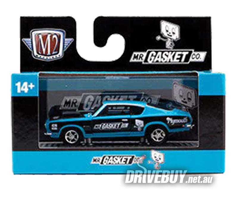 M2 Machines Mr Gasket 1968 Plymouth Barracuda Super Stock 1/64