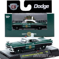 M2 Machines 1957 Dodge Coronet Police Car D500 1/64