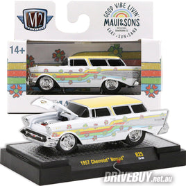 M2 Machines Maui & Sons 1957 Chevy Nomad 1/64