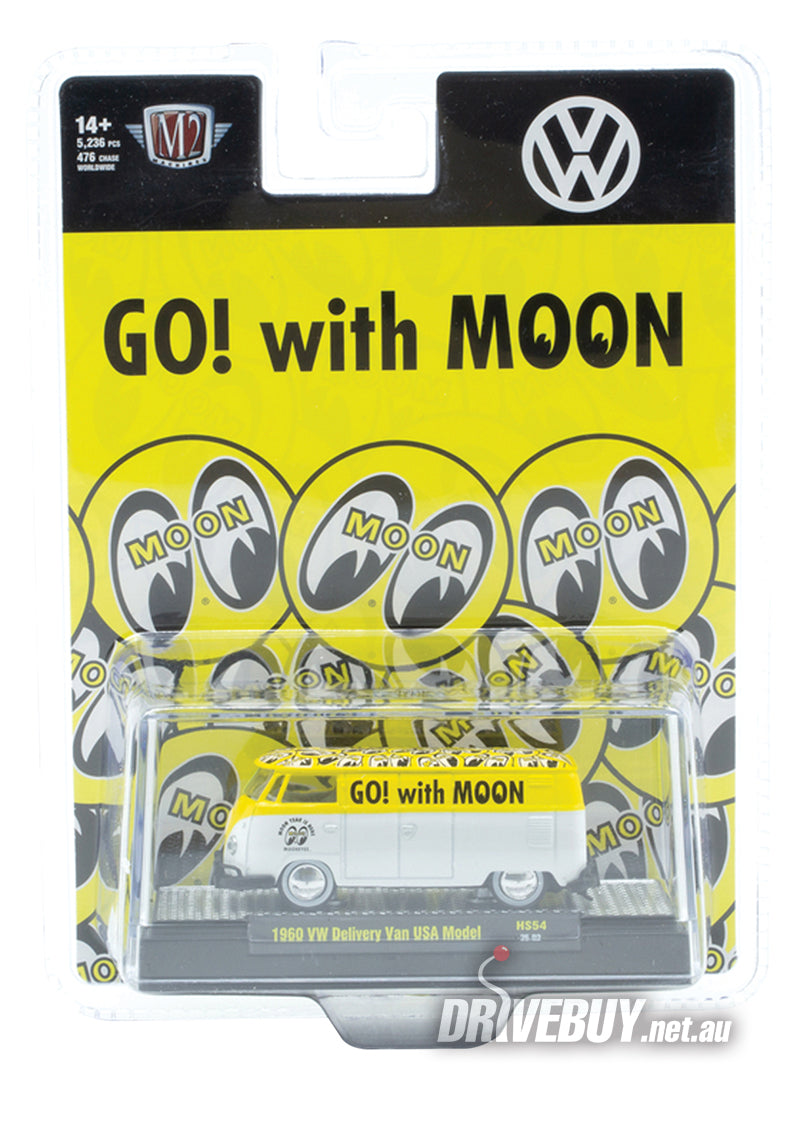 M2 Machines Go With Moon 1960 VW Volkswagen Kombi Delivery 1/64