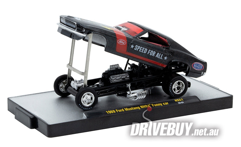 M2 Machines NHRA 1969 Ford Mustang Funny Car 1/64| DriveBuy