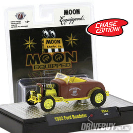 M2 Machines ** Chase Edition ** Moon Equipped 1932 Ford Roadster 1/64