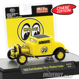 M2 Machines ** Chase Edition ** Mooneyes 1932 Ford 3W Coupe 1/64