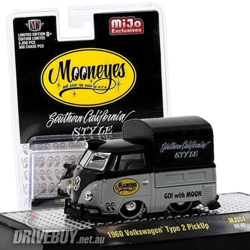 M2 Machines Mooneyes Moon 1960 VW Volkswagen Type 2 Pickup +