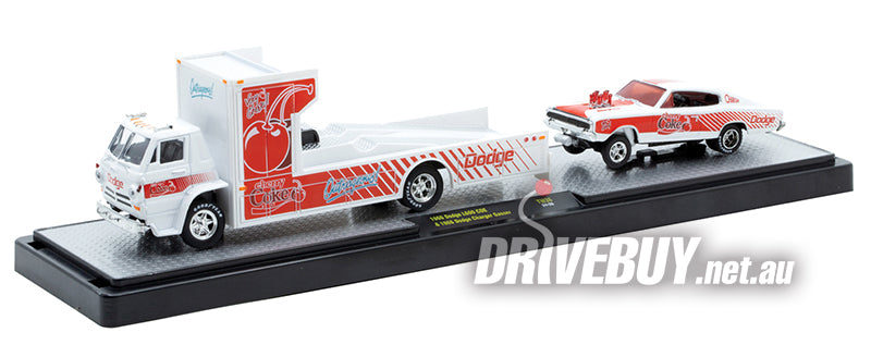 M2 Machines Coca-Cola 1966 Dodge L600 COE Ramp Truck + 1966