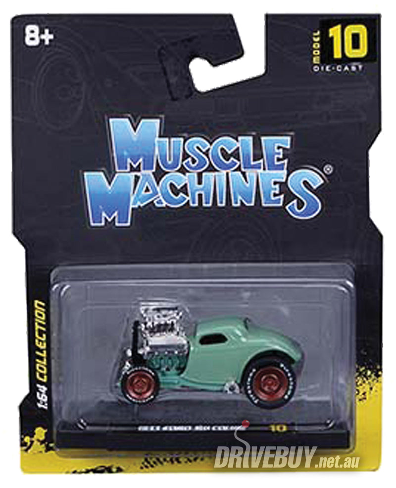 ミニカー MUSCLE MACHINES'33 FORD COUPE 1/18 MUSCLE MACHINES '33 FORD COUPE YELLOW 