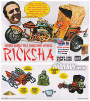 MPC Ricksha Chinatown Express Trike by George Barris Model Kit 1/20