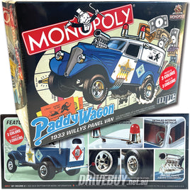 MPC Monopoly Paddy Wagon 1933 Willys Panel Van Model Kit 1/25
