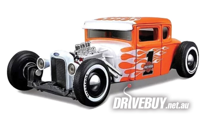 Maisto Harley Davidson 1929 Ford Model A Hot Rod Coupe 1/24| DriveBuy