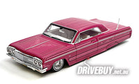 Maisto Design 1964 Chevy Impala SS Lowrider in Pink 1/26 (1/24)