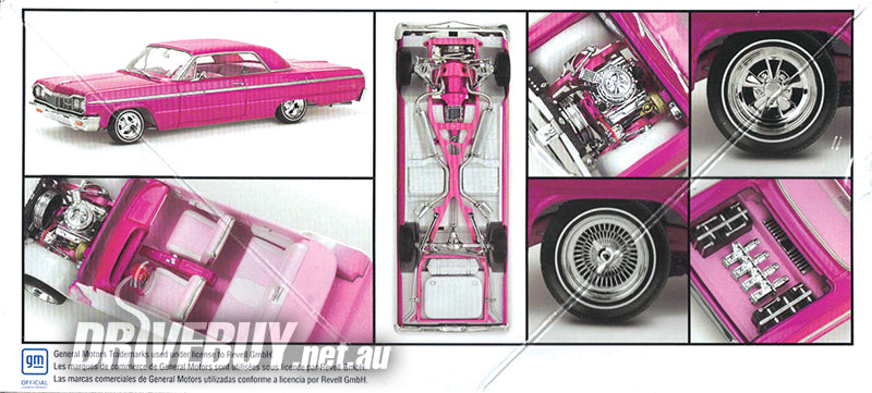 1964 Chevy Impala SS Lowrider 1/25 - Revell Model Kit| DriveBuy