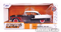 JADA BIG TIME MUSCLE 1955 CHEVY BEL AIR 1/24 IN SATIN BLACK