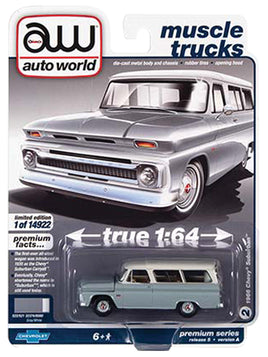 Autoworld MiJo Exclusive 1966 CHEVY SUBURBAN 1/64