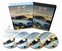 US MUSCLE CARS 4X DVD COLLECTION