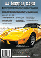 US MUSCLE CARS 4X DVD COLLECTION