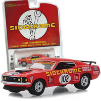 
              DDA / GREENLIGHT 1969 FORD MUSTANG #102 SIDCHROME RACING / JIM RICHARDS 1/64
            