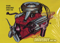 
              AMT Aqua Rod Race Team 1975 Chevy Van + Race Boat + Trailer 1/25
            