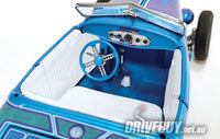 
              1932 Ford Hot Rod Roadster Blue Flame 1/18 - ACME Diecast - Blue Purple
            