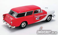 
              1955 Chevy Nomad So Cal Speed Shop 1/64 - ACME Diecast - Red White
            