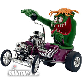 Rat Fink Mothers Worry Ford T-Bucket and Figurine 1/18 - ACME Diecast - Purple