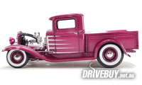 
              1932 Ford Hot Rod Pickup Truck 1/18 - ACME Diecast - Cotton Candy GNDS#7
            