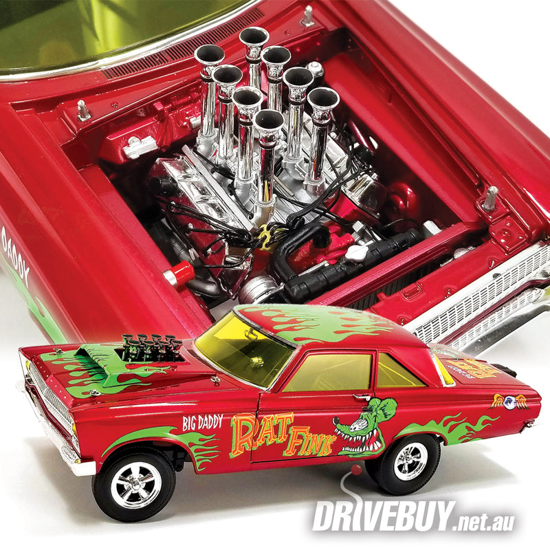ACME RAT FINK 1965 PLYMOUTH AWB 1/18| DriveBuy