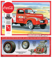 
              AMT Coca Cola 1940 Willys Pickup Gasser Model Kit 1/25
            