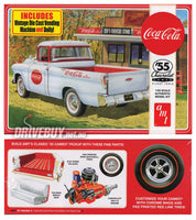 
              AMT Coca Cola 1955 Chevy Cameo Pickup Model Kit 1/25
            