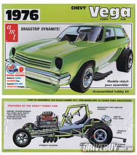 1976 Chevy Vega Funny Car 1/25 – AMT Scale Model Kit
