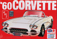 
              1960 Chevrolet Corvette 1/25 – AMT Scale Model Kit
            