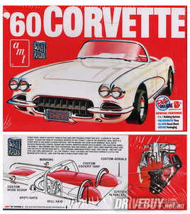 1960 Chevrolet Corvette 1/25 – AMT Scale Model Kit
