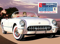 
              AMT 1953 Chevy Corvette USPS Stamp Series Model Kit (Steel Tin) 1/25
            